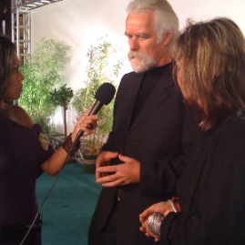 Dereck and Beverly Joubert interview for Big Cats Initiative at the Environmental Media Association Awards (October 2009)