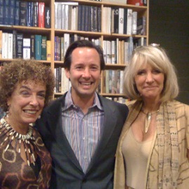 Carol Beckwith, Charlie Windish–Graetz and Angela Fisher at the Regency Club (2010)
